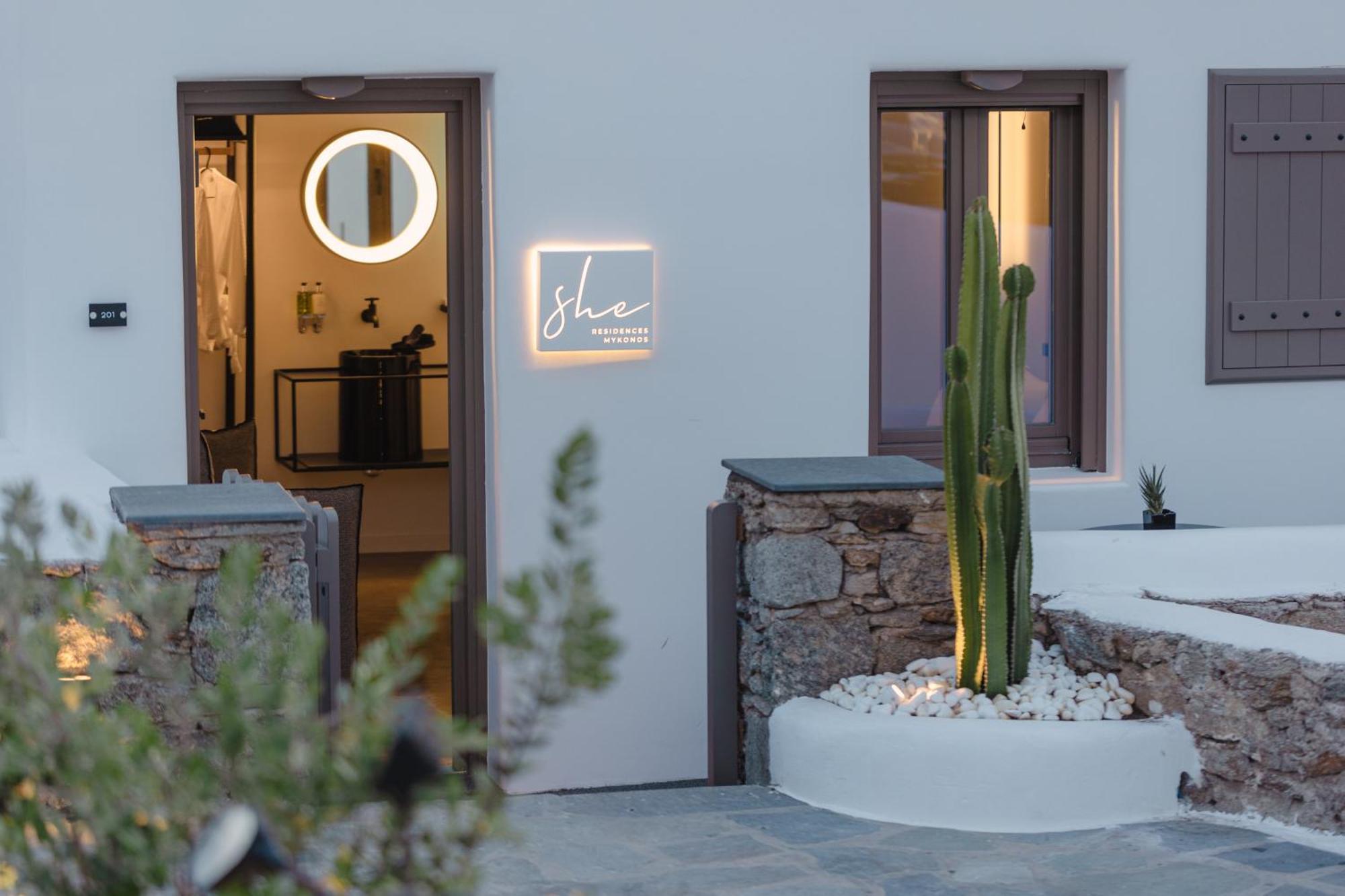 Aparthotel She Mykonos - The Residency Mykonos Town Exterior foto